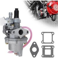 PZ13 13-mm-Vergaser für 47-cm³- und 49-cm³-Pocketbike-2-Taktmotoren, Mini-Vergaser, Quad, ATV, Motorrad, Dirtbike – Verbesserte Zinklegierung
