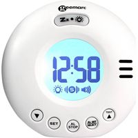 Geemarc JWNS-VOYAGERV2WHI Elettronico Sveglia Bianco