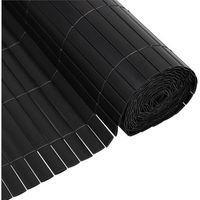 Malla de Ocultación Nature Gris PVC Resistente Jardín