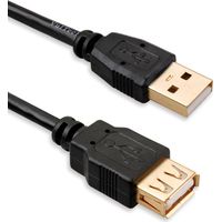 Vultech US21202 câble USB USB 2.0 1,8 m USB A Noir