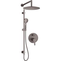 Deante NACD6QP conjunto de ducha titanio diseño escandinavo