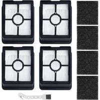 Lot de 4 filtres HEPA pour BISSELL CrossWave HF3 3598N Aspirateur Balai Laveur Sans Fil accessoires pour aspirateur
