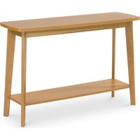 Scandinavian style wooden console table - Paty Natural wood