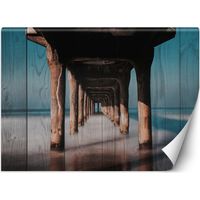 Fototapete Pier Meer Strand 350x245 cm