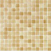 Mosaïque piscine Nieve beige ocre orangé 31.6x31.6 cm – Finition brillante – Mosaïque d'émaux pour revêtement piscine – 3008 – Alttoglass