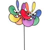 Element décoratif de jardin hq-invento paradise flower duett 35 x 82 cm tournant