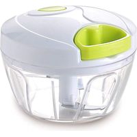 Tritatutto manuale per verdure, frutta, noci, cipolle, tritatutto manuale, frullatore, mixer, robot da cucina (2 tazze)
