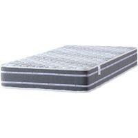 Set di 2 Materassi in Bambù + Aléses 90x190 x 23 cm - Molto Rigido - Nucleo in Poli Lattex HR di Ultima Generazione - Molto Traspirante