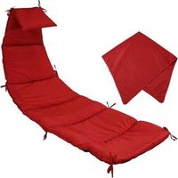 Coussin de rechange et parasol pour chaise longue Améliorez votre fauteuil hamac suspendu d'extérieur avec des accessoires résistants et élégants D