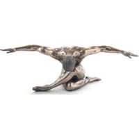 Signes Grimalt Figurines en bronze Homme à bras ouverts en bronze en argent 17x44x14cm 51776