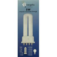 Energetic Lighting Lampadina YDW5-U 2G7 5W 230lm L90mm - risparmio energetico - lunga durata