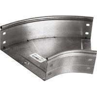 Curva piana 45 passerella portacavi acciaio zincato sati cpo45 s5 h50 b150 1040004