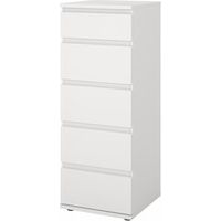 KIT CASSETTIERA NOVA 5 CASS 40,2X40X106,6CM BIANCO- TVILUM- 1,0 pz