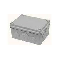Aufputz-, hermetisch abgedichtetes Schraubgehäuse IP55, grau EV-161 PCE