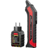 Testeur de prise multifonction NOYAFA NF-8401, détecteur d'interrupteur, outil pour le câblage des circuits, avec testeur de prise GFCI intégré, AC 100-240V, avec testeur de circuit avec alarme sonore