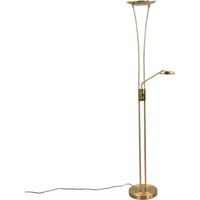 Lindby LED 'Eda' in Oro da Metallo