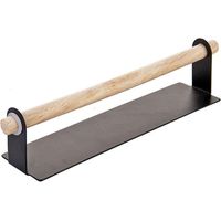 Punch-free iron towel rack-black