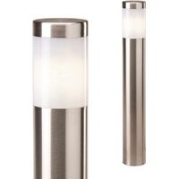 Garden Lights LED Sockelleuchte außen 12V Gartenleuchte warmweiß 3000K 120lm 2W Edelstahl IP44 Wegbeleuchtung für Gartenweg Terrasse Einfahrt