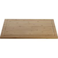Tabla de corte de bambú 48 x 38 x 4 cm