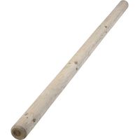 Poteau rond en bois sans pointe 8 cm x 200 cm