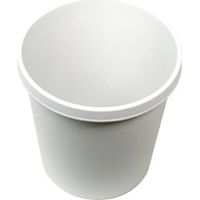 Helit the german H6105882 Cestino per la carta 18 l (Ø x A) 31.5 cm x 33.5 cm Polipropilene Grigio luminescente 1 pz.