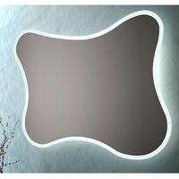 Specchio retroilluminato cornice inox 75x100 cm