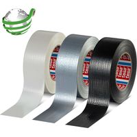 tesa Duct Tape, 50mx50mm, mit recyceltem Träger, silber-grau