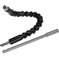 Magnet Bithalter 2er Set lang 150mm + 300mm Schwanenhals flexible Welle