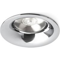 Faretto SHARM BASE da incasso cromo 230V LED 10W 24° 3000K