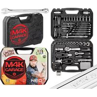 M4K Garage NEO Werkzeugset, 90-teilig, Koffer, Steckschlüssel 10-100
