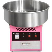 Macchina elettrica per zucchero filato senza coperchio, diametro 52 cm, 1200 W - Hendi 282731