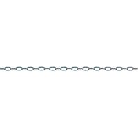Uhrkette vernickelt 1,0mm Ro.50m (130x60)