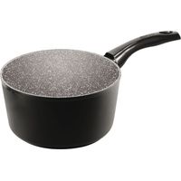 CASSEROLE 1 POIGNEE AETERNUM NOIR PERLE D.16 ADAPTE POUR TABLE A INDUCTION