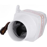 Ej.Life 75mm Rohrventilator, Rohr-Lüfter mit 130 CFM Leistungsstarke Belüftung für Büro -Extra Leise, für Yacht, Gebäude, Wohnwagen (3 Zoll)