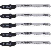 Lame scie sauteuse bois coupe fine courbes 101AO - Set 5 pièces