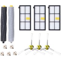 Kit Pièces accessoires compatible avec serie 800 805 850 860 865 866 870 871 880 886 890 891 895 896 900 960 965 966 980 Filtres et Brosses pour Aspirateur, 13in1