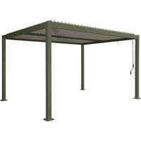 sweeek - Bioklimatische Pergola mit Lamellendach Palace 3x4m