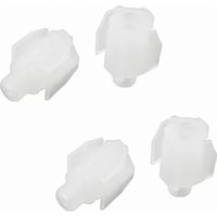 Plastikflaschenanschluss M, Raster 10x1, 4 Stück
