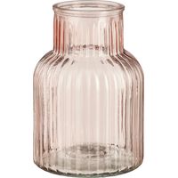 Mica Decorations Vase Glas Ambre rosa Ø 14 x 20 cm Vase