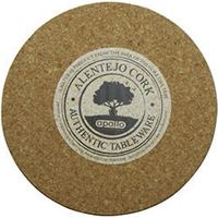 Cork Set Of 6 Round Placemats