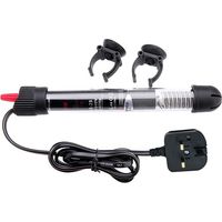 Aquarium heating rod, with temperature display Power Saving Heater Aquarium Submersible Heater Fish Tank Water (50w)