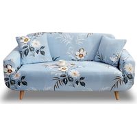 Housse de canapé trois places Housse de canapé élastique avec accoudoirs Housse de canapé élastique Housse de canapé universelle Housse de canapé (Aizhi + canapé trois places (convient pour 190235cm)