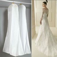 Borsa porta abiti traspirante, copri abito da sposa, copri abito da sposa antipolvere