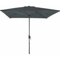 Derby Sonnenschirm / Kurbelschirm "Basic Lift neo 200 x 250", 200 x 250 cm, anthrazit, Bezug aus 100% Polyester, Gestell aus Aluminium, 6,4 kg Sonnenschirm / Kurbelschirm "Basic Lift neo 200 x 250", a