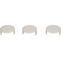 Jeffergarden 01 02 015 Couvercle de Bobine de Remplacement,Capuchons de Bobine faciles Installer en ABS 522994001 3 pices pour Coupe-Bordures Ryobi pour pelouse pour extrieur pour Jardin