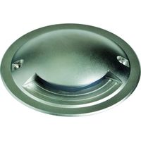 Encastré de sol extérieur ZEPH 3 230V déflecteur simple inox 3000K 6x2W - EUROPOLE - 55402DSIN