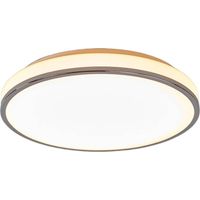 LED Plafonnier Salle De Bain 'Lyss' en verre pour salle de bain