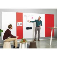 Magnetoplan Infinity Wall X, ACOUSTICS, rot, 490 x 1980 mm