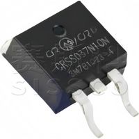 CR Microelectronics CRSS037N10N MOSFET (Motoreffektiver Transistor), TO263N-Gehäuse, 100 V, 120 A Kanal, elektronisches Bauteil, 5 Stück, 5er-Baugruppe
