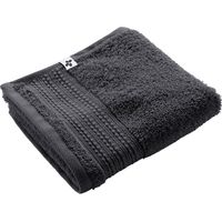 Serviette invité GARANCE coton bio 600 g/m² 30x50 cm Gris Orage